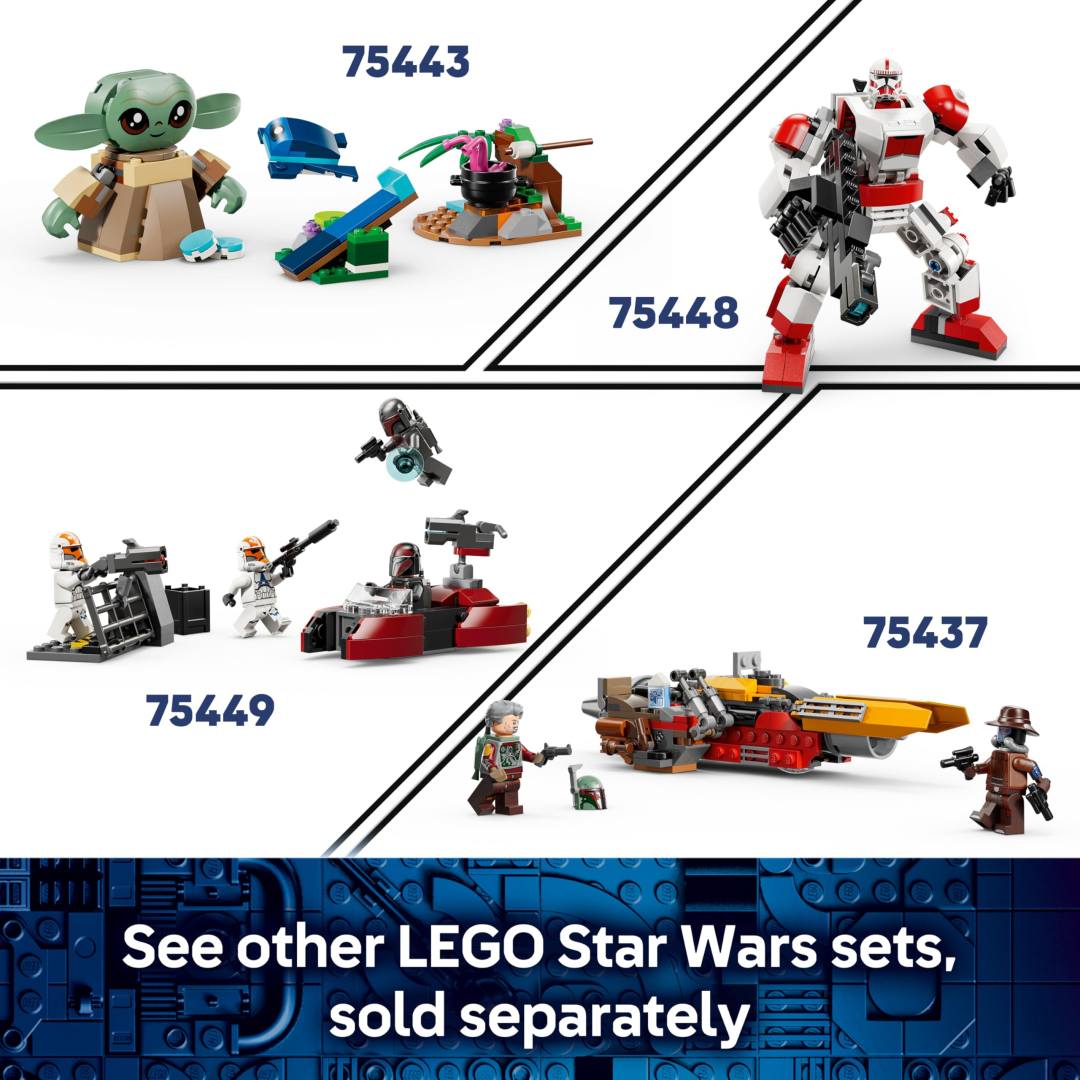 Lego Star Wars 75436 The Mandalorian & Grogu's Speeder Bike