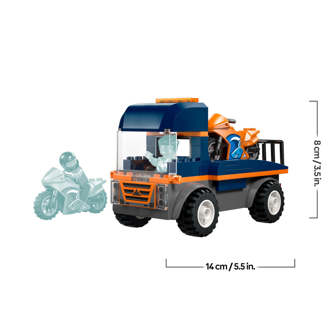 Lego City 60491 Motorcycle Transporter