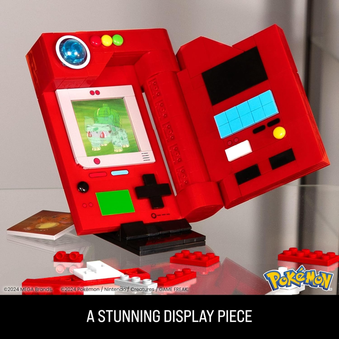 Mega Pokémon Kanto Region Pokédex Collector Building Set