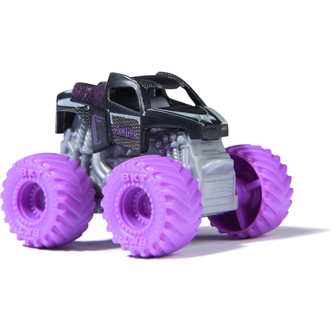 Monster Jam Marvel Mini Jams Iron Man Venom Spider-Man Set