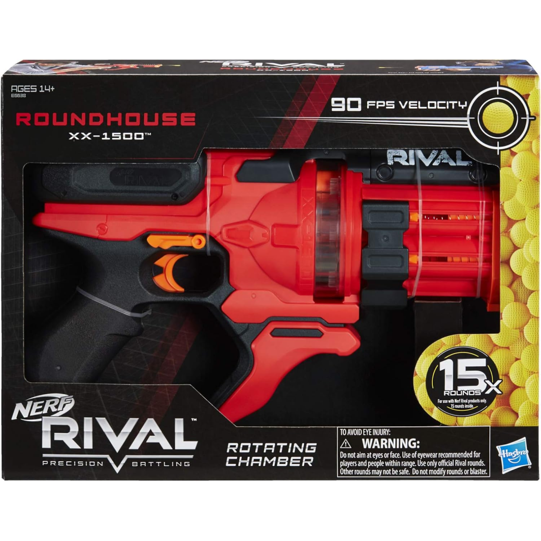 Nerf Rival Roundhouse XX-1500 Blaster Red