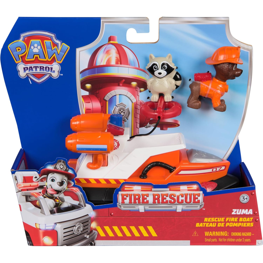 Paw Patrol Fire Rescue Zuma Fire Boat
