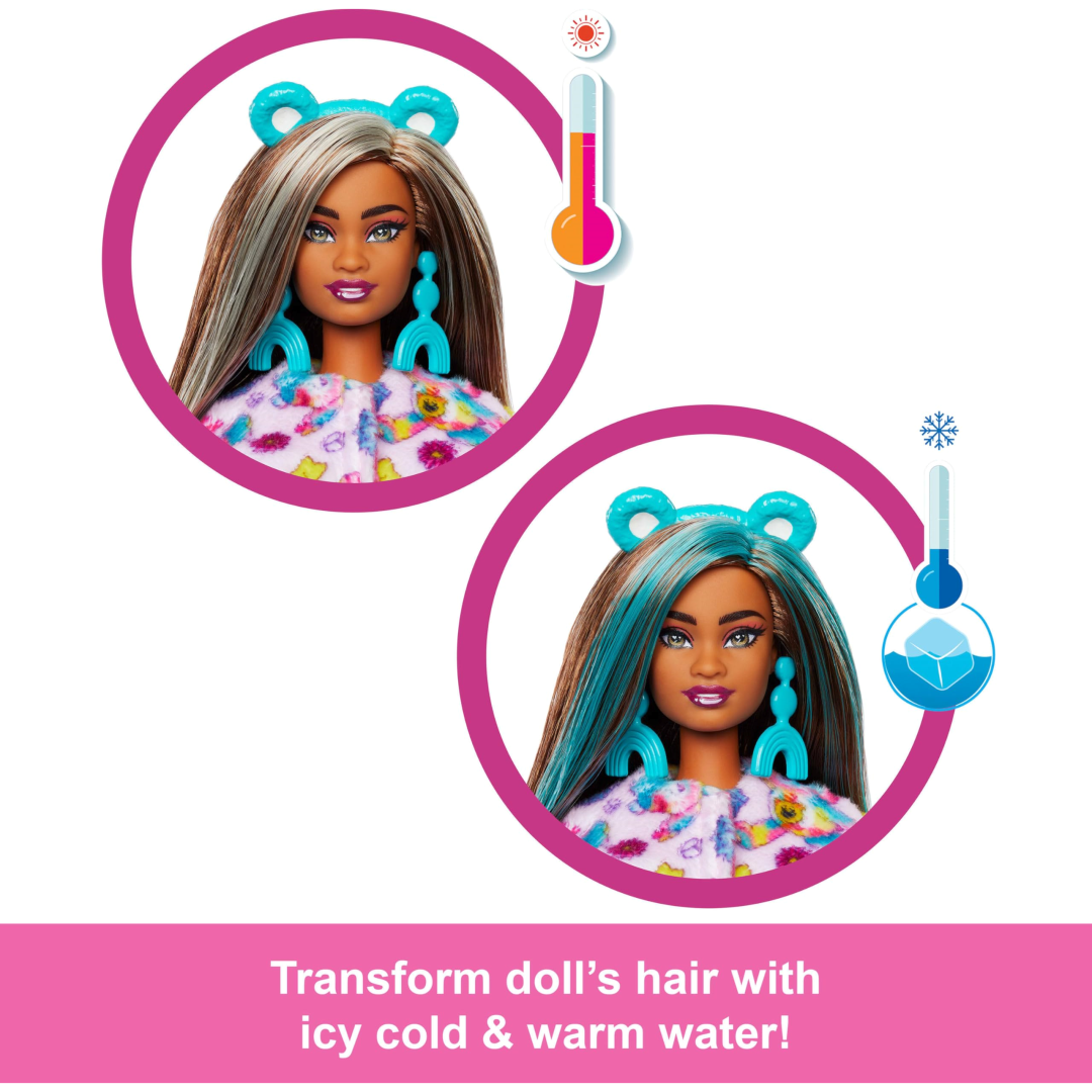 Barbie Cutie Reveal Care Bears JFV62 GOOD VIBES BEAR Series 2 (JFV59)