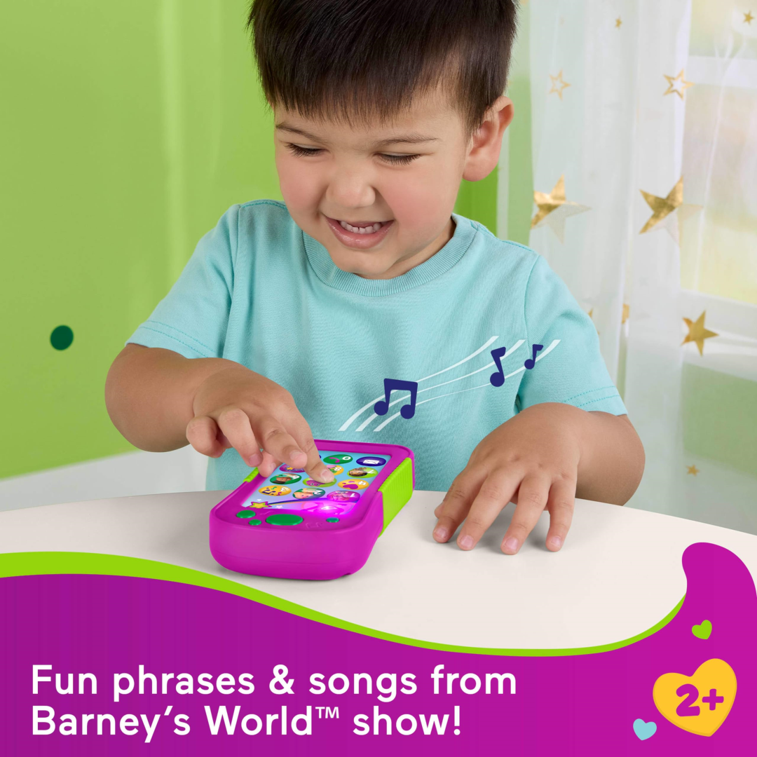 Barneys World JGT55 HEY BARNEY PHONE Multilanguage