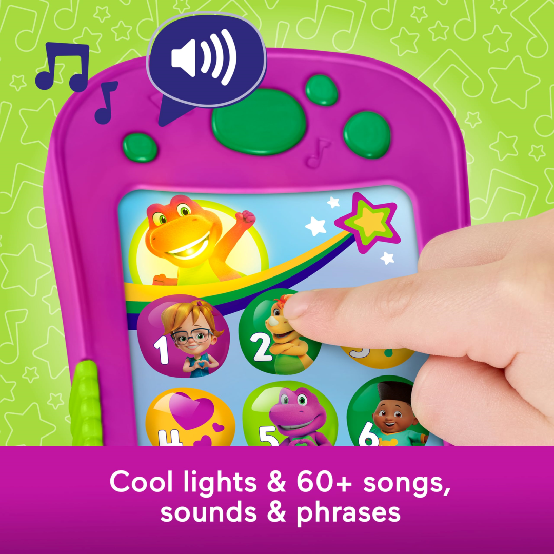 Barneys World JGT55 HEY BARNEY PHONE Multilanguage