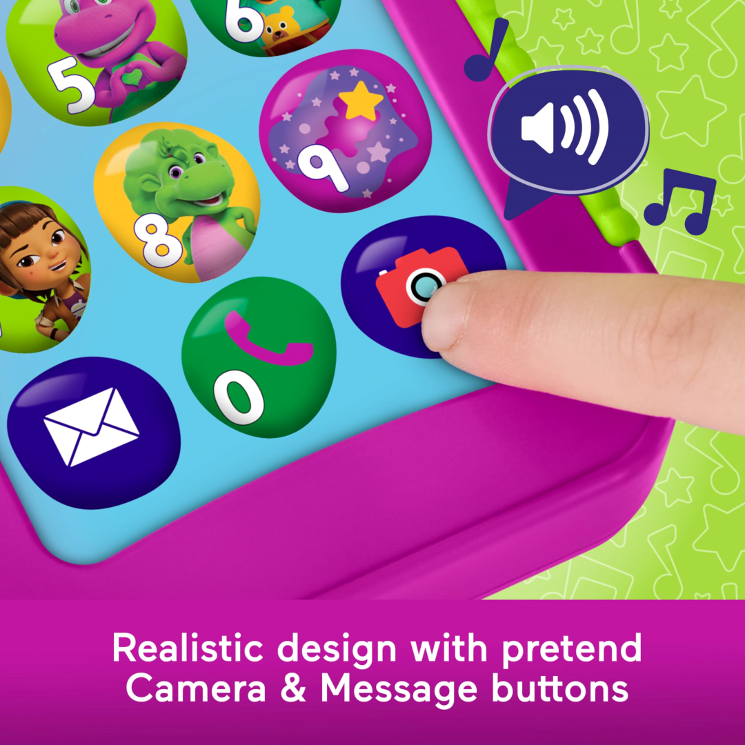Barneys World JGT55 HEY BARNEY PHONE Multilanguage