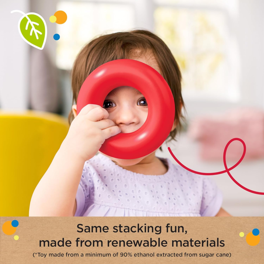 Fisher-Price Rock-a-Stack Plant-Based Toy