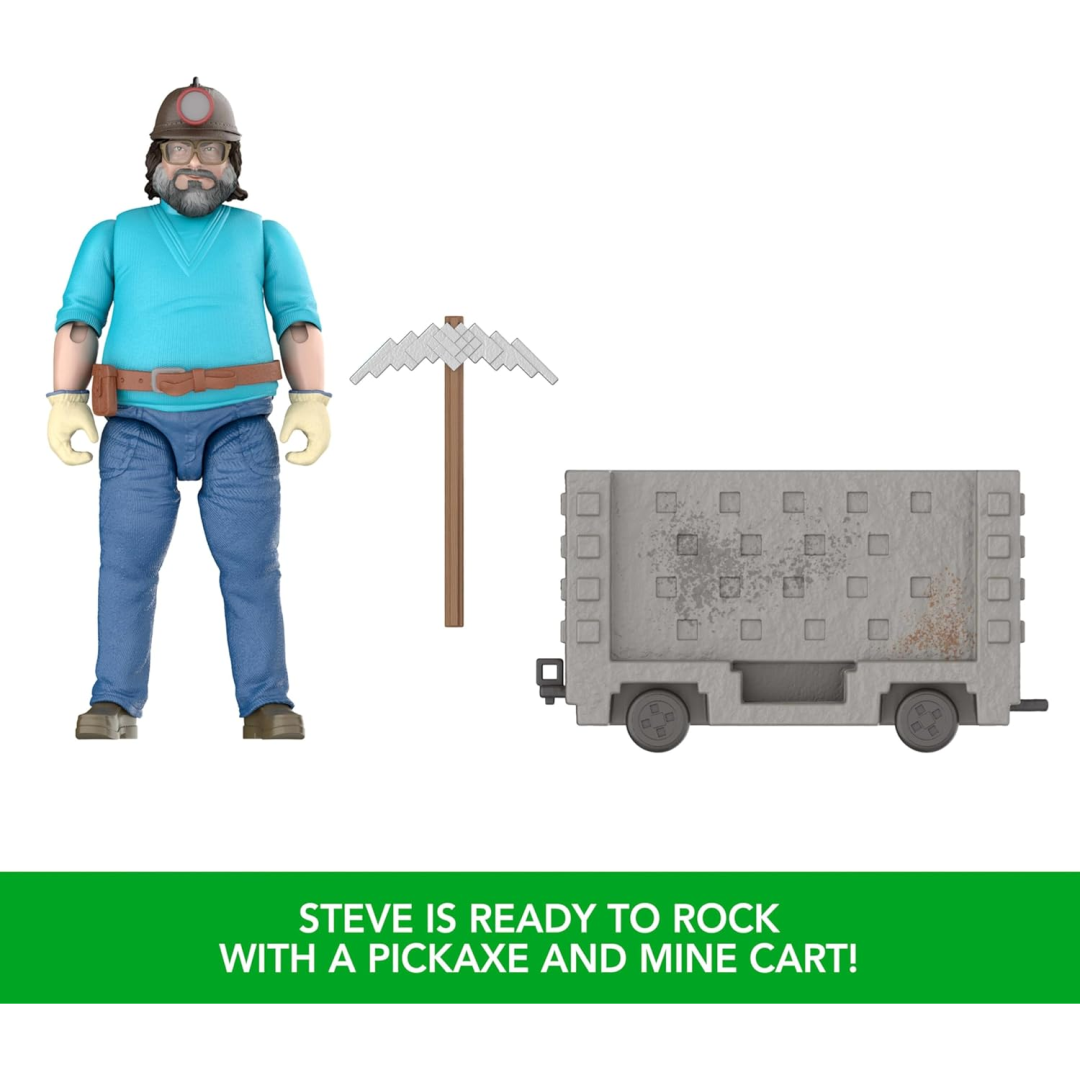 Minecraft Explosive Minecart Escape Playset