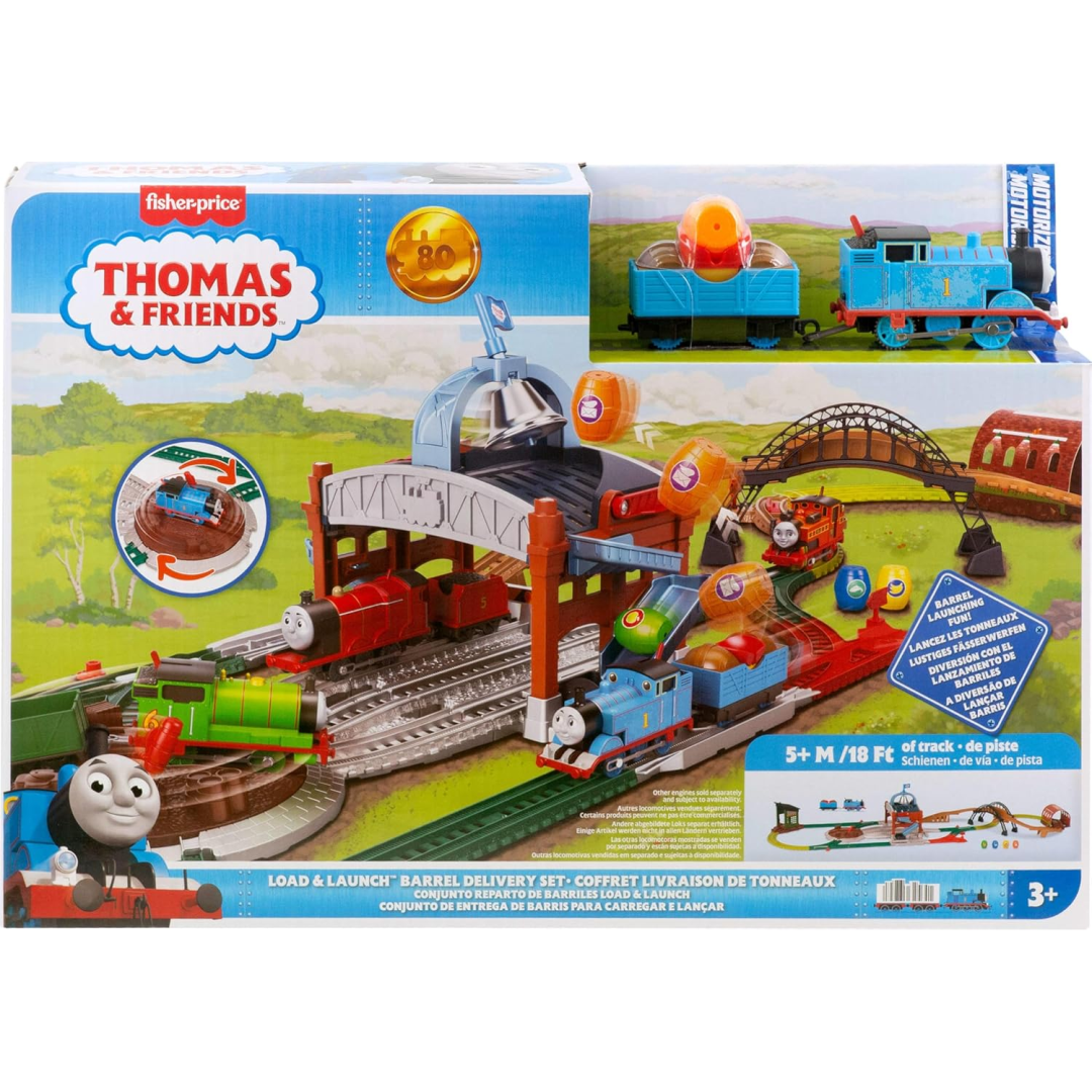 Thomas and Friends Load and Launch Barrel Delivery Set
