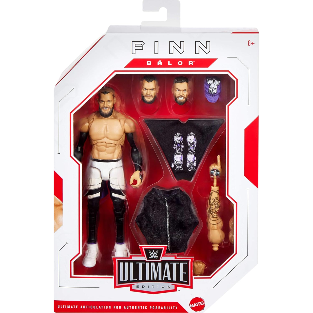 WWE Ultimate Edition Finn Balor Action Figure White Outfit