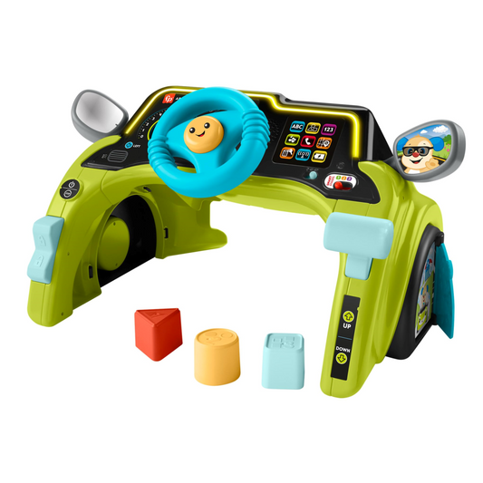 Fisher Price Laugh & Learn - Sit & Steer Driver (Multi-Language)