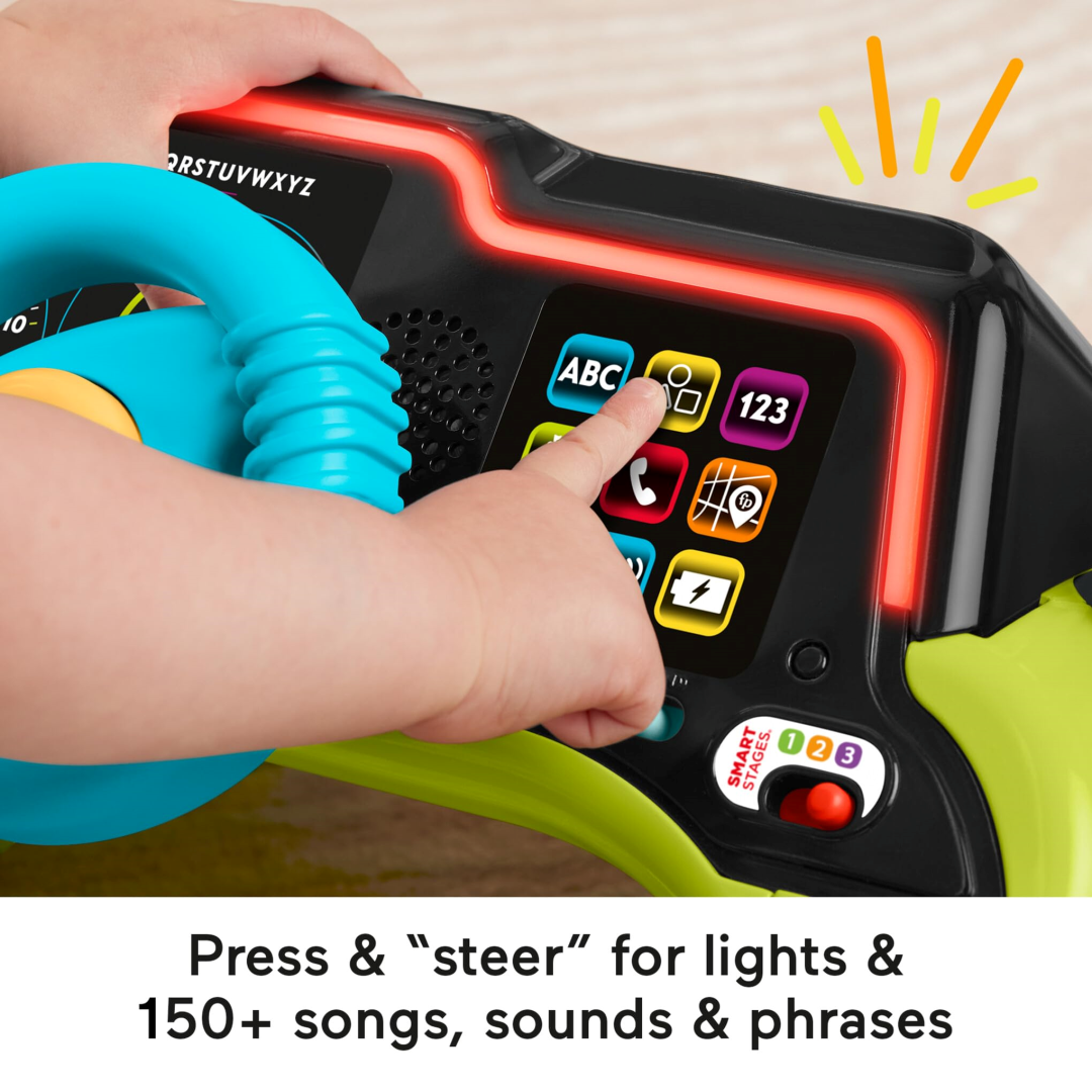 Fisher Price Laugh & Learn - Sit & Steer Driver (Multi-Language)