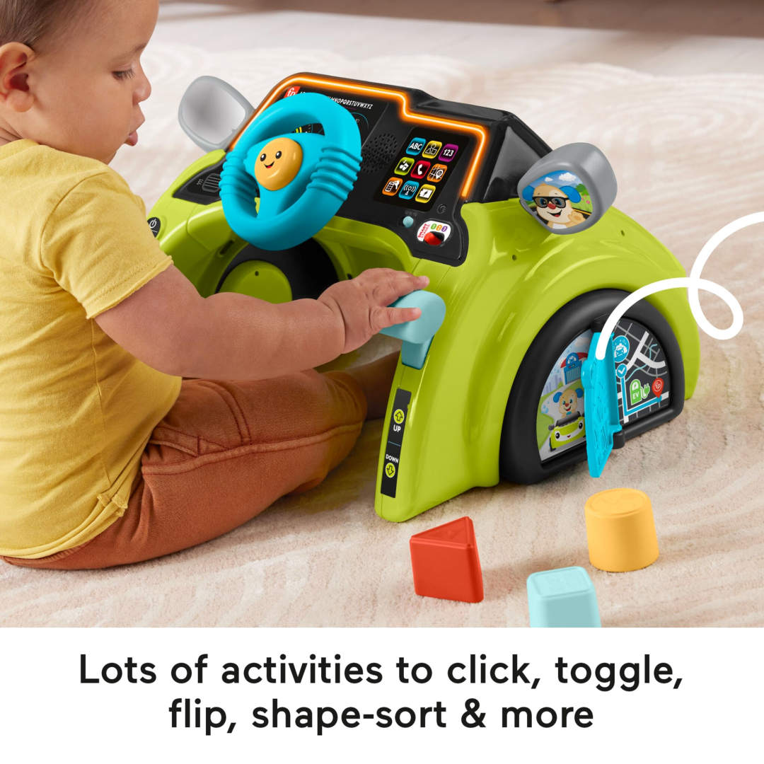 Fisher Price Laugh & Learn - Sit & Steer Driver (Multi-Language)
