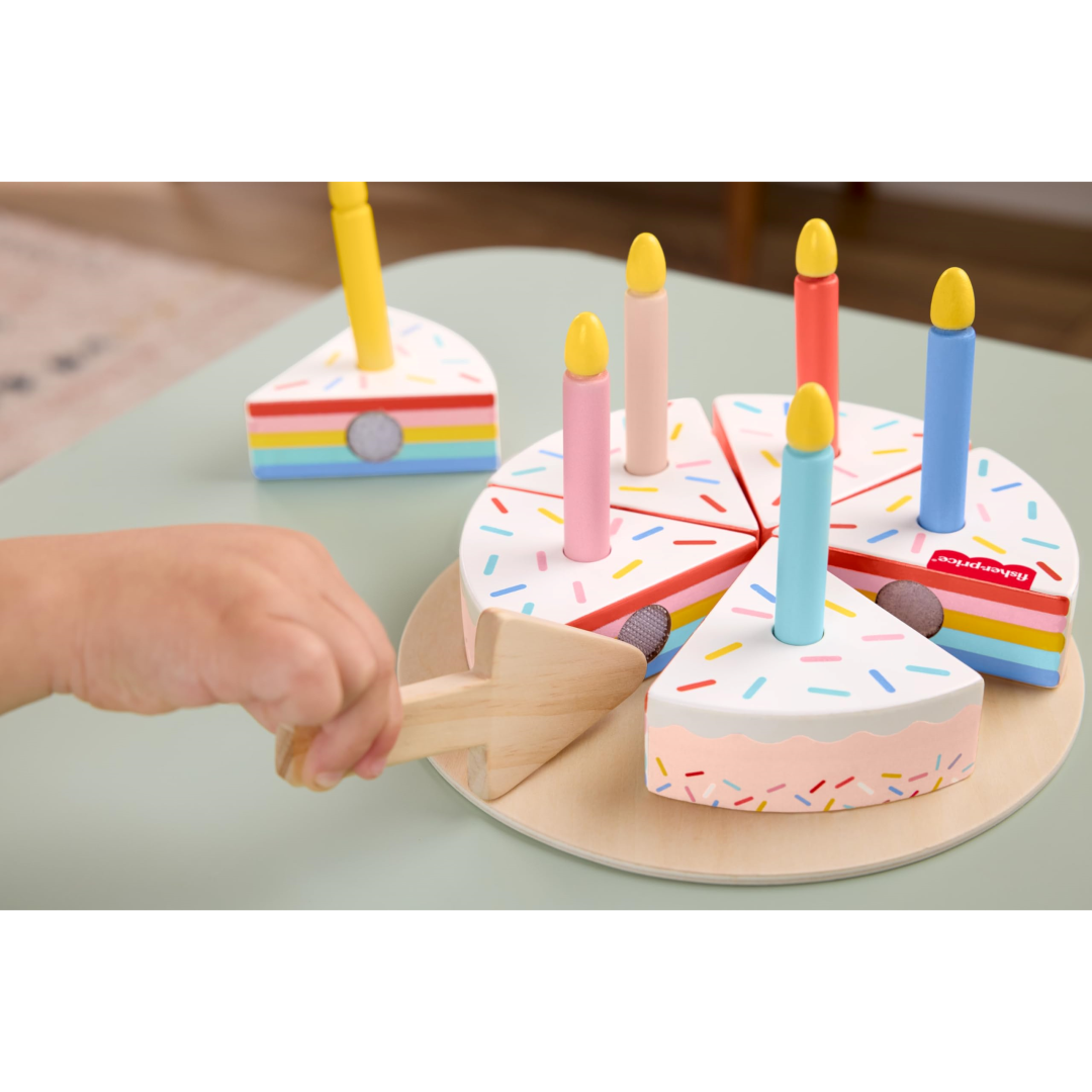 Fisher Price Wooden Cake Activity Set