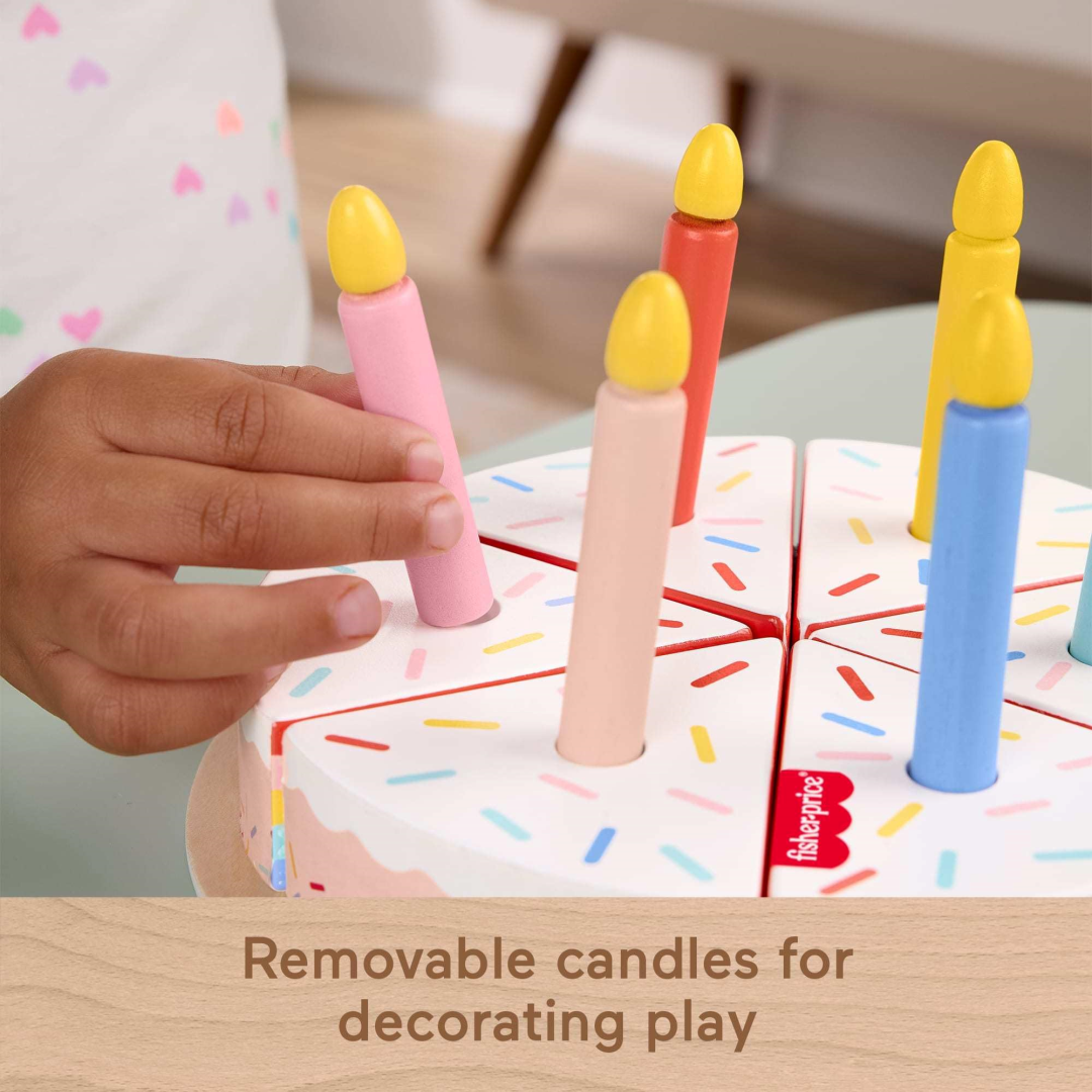 Fisher Price Wooden Cake Activity Set