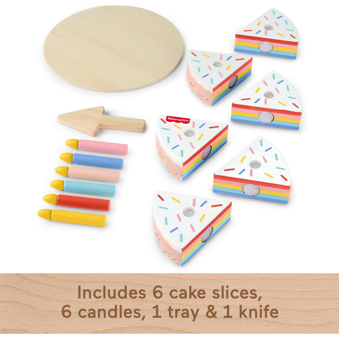 Fisher Price Wooden Cake Activity Set