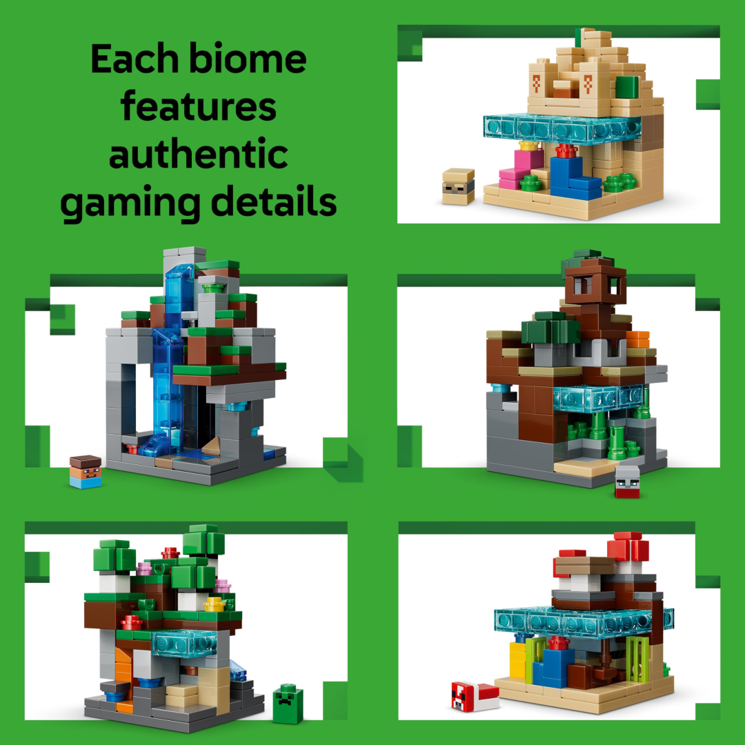 Lego Minecraft 21589 Mini Biomes
