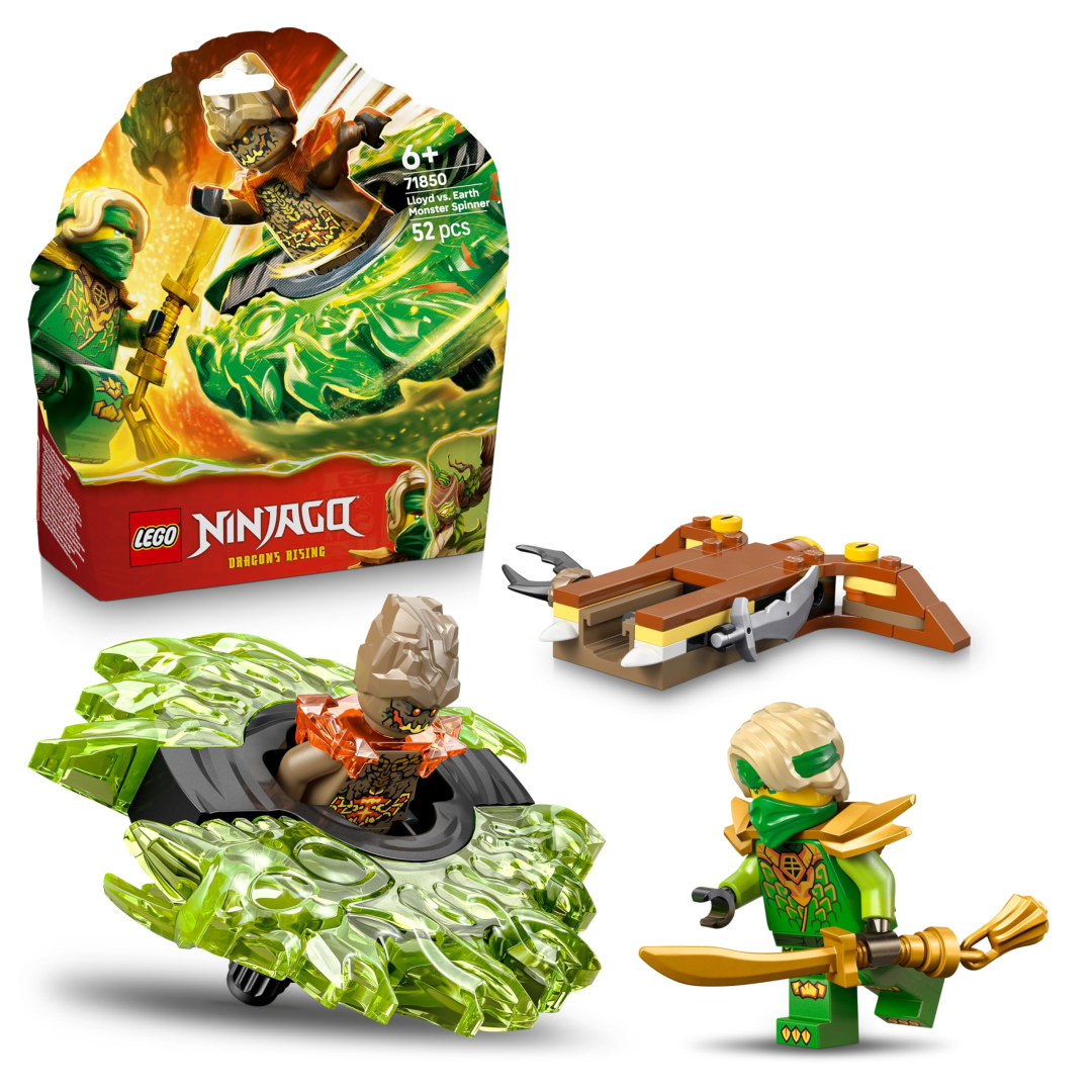 Lego Ninjago 71850 Lloyd vs Earth Monster Spinner
