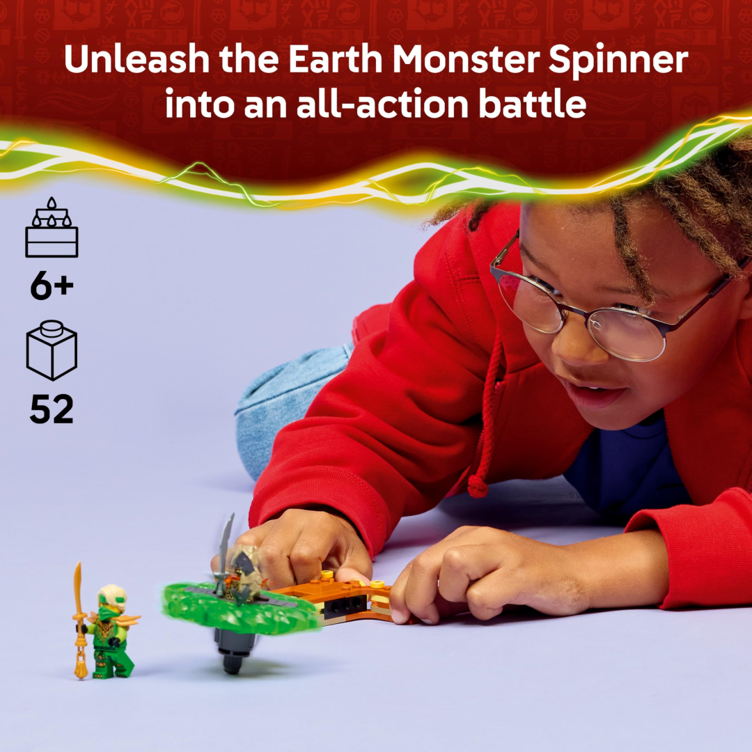 Lego Ninjago 71850 Lloyd vs Earth Monster Spinner
