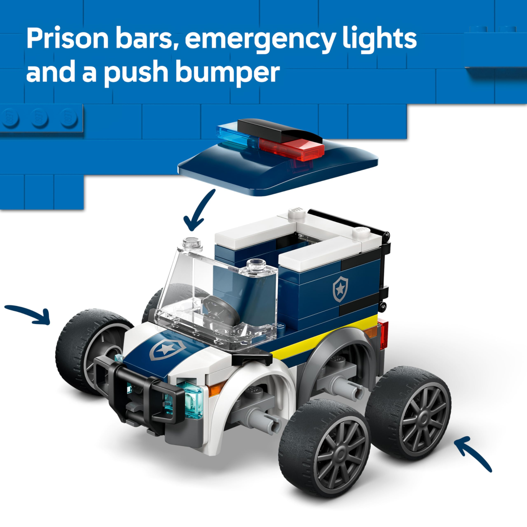 Lego City 60481 RIDES Police Truck