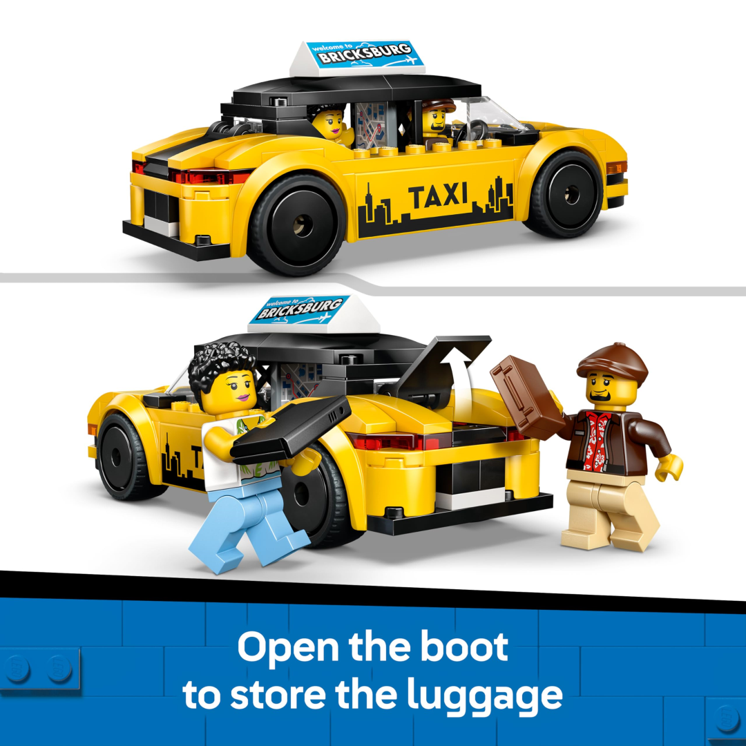 Lego City 60487 Yellow Taxi