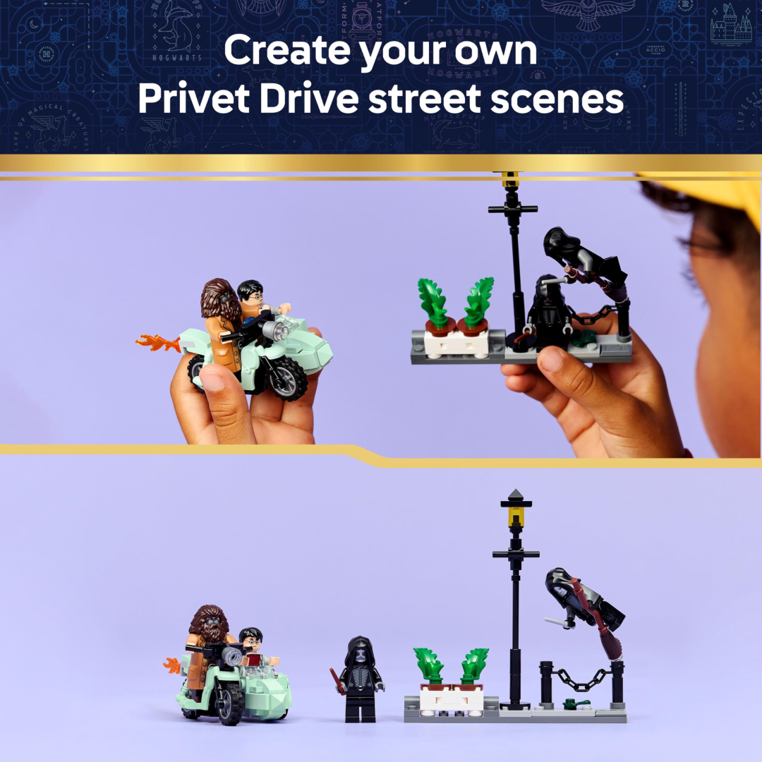 Lego Harry Potter 76459 Hagrid & Harry's Privet Drive Escape