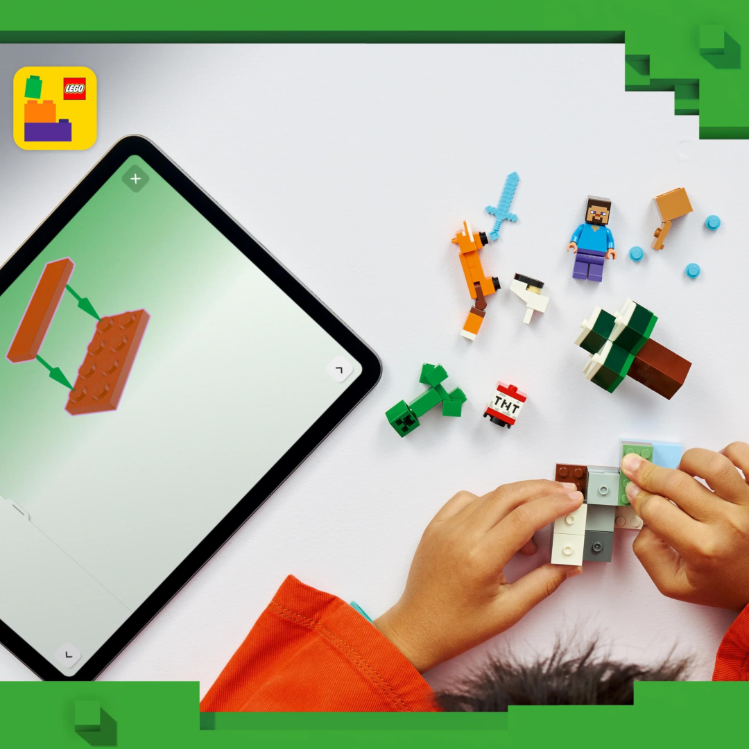 Lego Minecraft 21583 Steve's Taiga Adventure