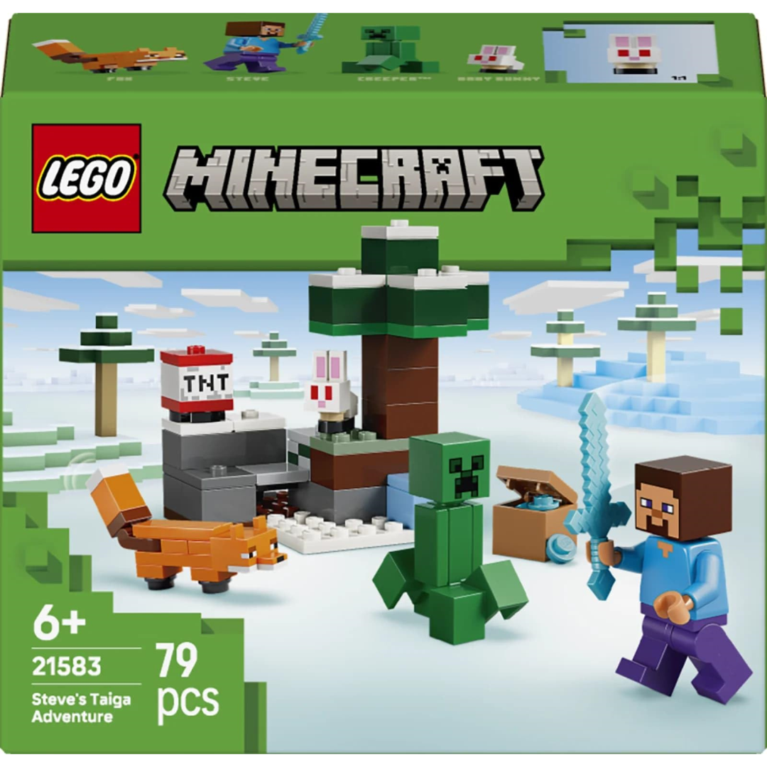 Lego Minecraft 21583 Steve's Taiga Adventure