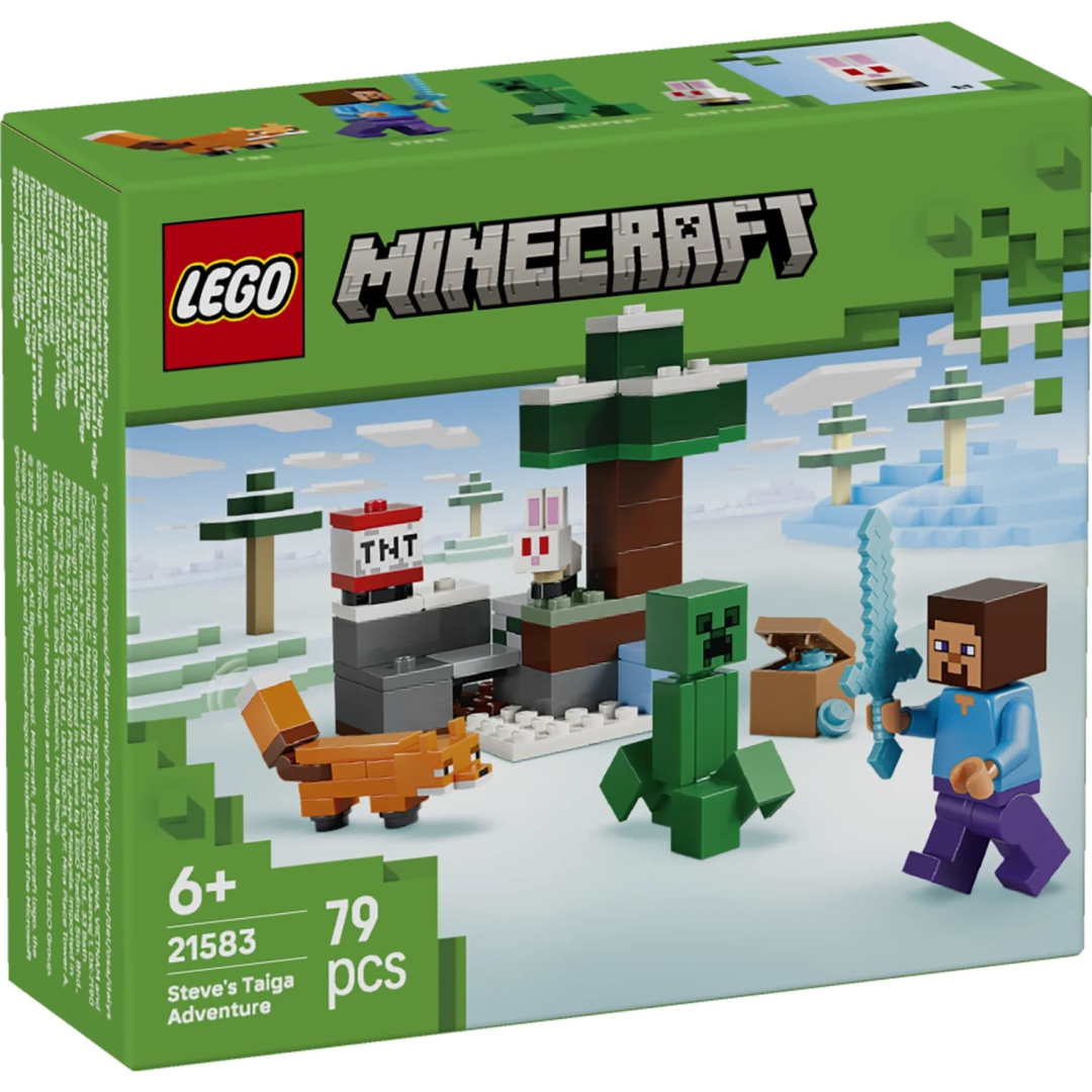 Lego Minecraft 21583 Steve's Taiga Adventure