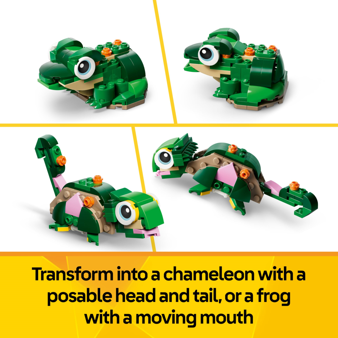 Lego Creator 31377 Turtle with a Water Lily Flower 3 in 1