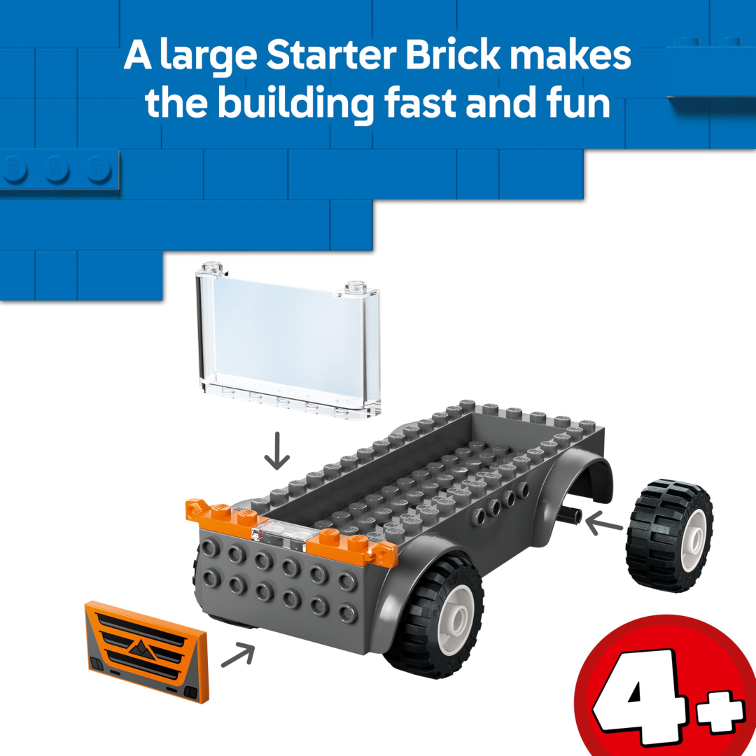 Lego City 60491 Motorcycle Transporter