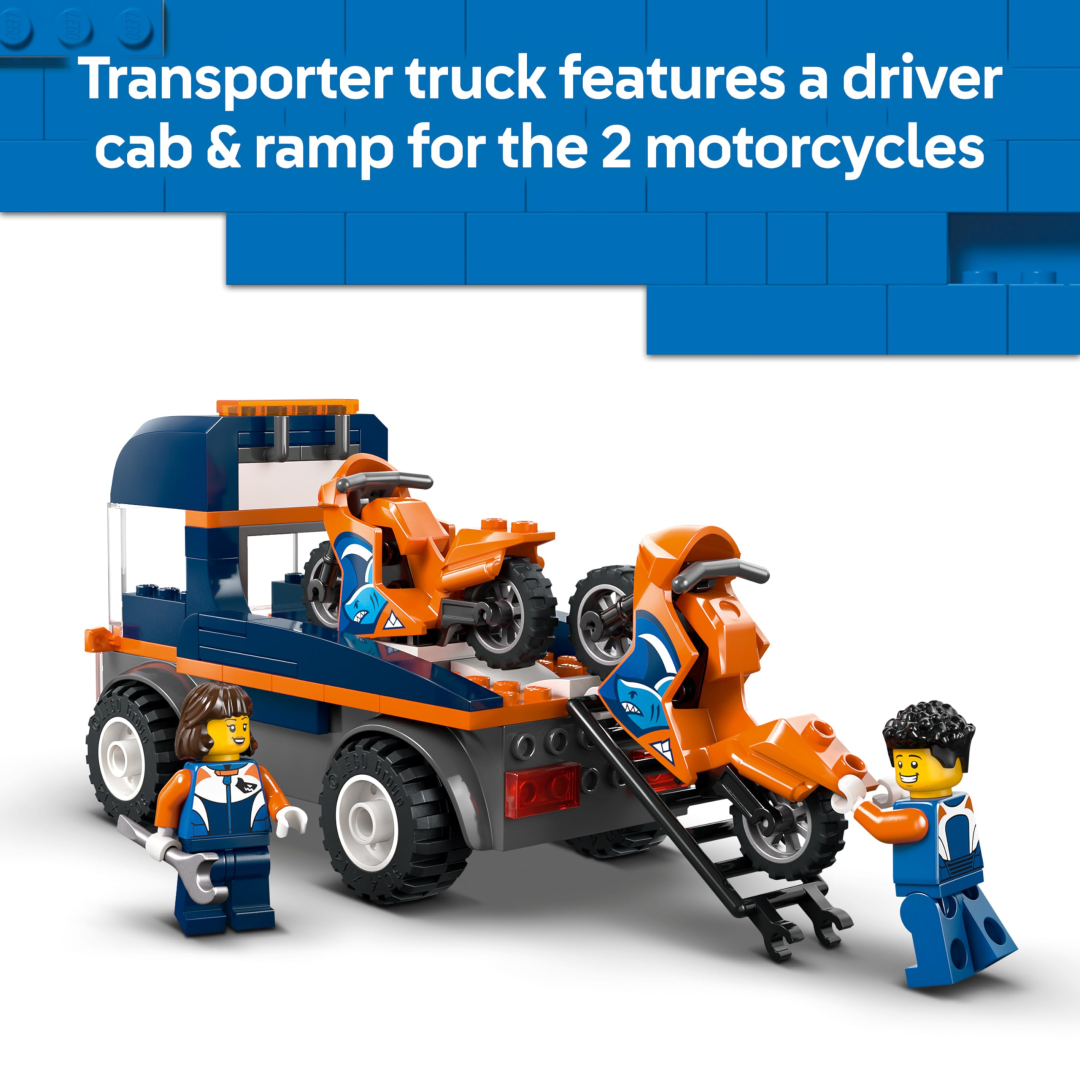 Lego City 60491 Motorcycle Transporter