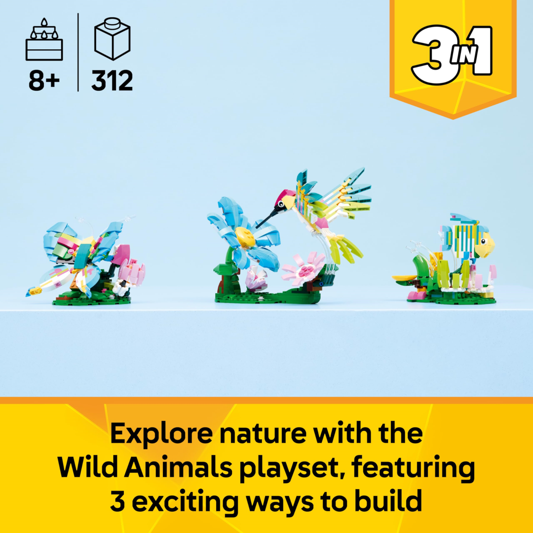 Lego Creator 31384 Wild Animals Colorful Hummingbird