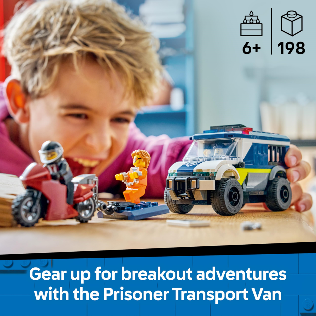 Lego City 60479 Police Prisoner Transport Van