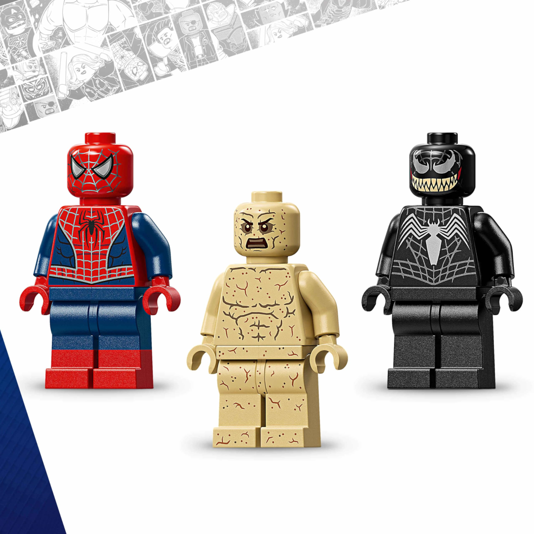 Lego Marvel 76334 Epic Battle: Spider-Man vs Sandman